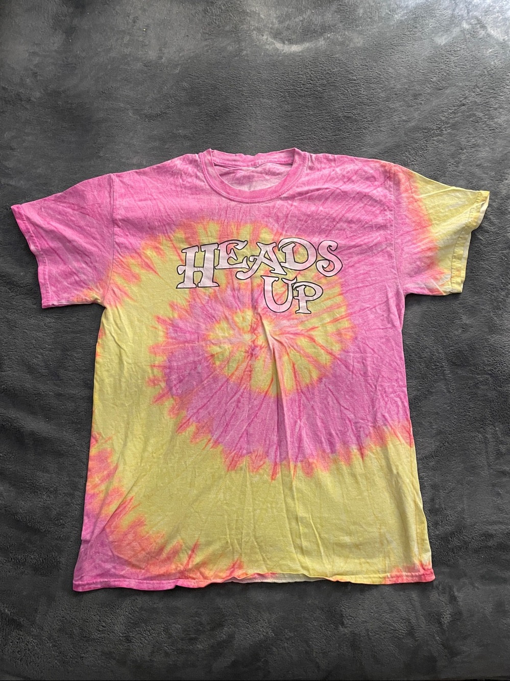Colorful Vibrant Lamberts Cafe Tie-Dye Short Sleeve Tee For Woman